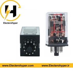 رله-شیشه-ای-11-پایه-110-ولت-بدون-سوکت