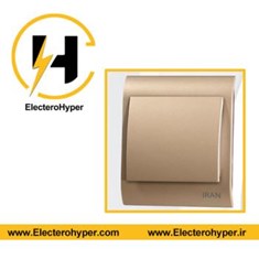 کلید-یک-پلقاب-دور-رنگــی-با-میانی-رنگی-ایــــران-بــــــــژبا-میانــی-بـــــژ