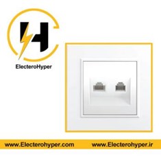 سوکت-تلفن-دوقلوقــاب-دور-متـــال-با-میانی-رنگی-ایـــران-زیتونی-بامیانی-بـژ