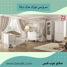 سرویس-خواب-چوب-نوزاد-و-نوجوان-مدل-دیانا