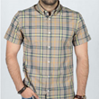 پیراهن-آستین-کوتاه-چهارخانه-اسپرت-مردانه