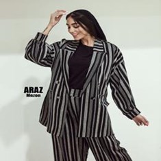 کت-و-شلوار-لنین-راه-راه-مانتو-آراز-اصفهان