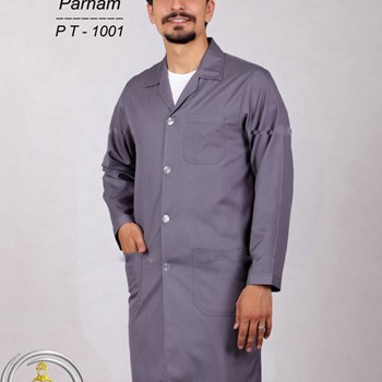 روپوش-بلند-کارگاهی-و-پزشکی-لباس-کار-پارمیدا