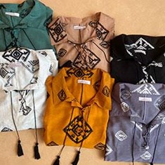 بلوز-آستین-بلند-خامه-دوزی-فری-سایز