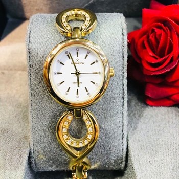 ساعت-زنانه-بند-استیل-برند-ROMANSON