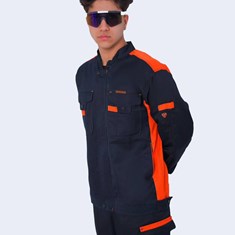 کاپشن-شلوار-مهندسی-صادراتی-سهند-مشکی-با-خرج-کار-نارنجی
