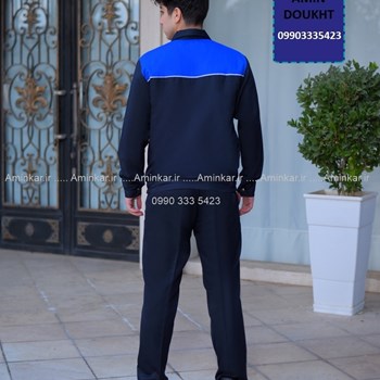 ست-کاپشن-و-شلوار-کار-مدل-آریاسرمه-ای-و-آبی-روشن