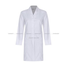 مانتو-پزشکی-زنانه-مدل-نگین-با-پارچه-کجراه-کد-32500؛-تلفیق-زیبایی-و-کارایی-برای-محیط-های-درمانی