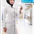 مانتو-پزشکی-زنانه-مدل-مروارید-با-پارچه-کجراه-و-کد-32800