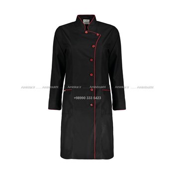 مانتو-آشپزی-زنانه-مدل-الهام-با-پارچه-کجراه-و-کد-35300انتخابی-بی-نقص-برای-بانوان-حرفه-ای-در-دنیای-آشپزی