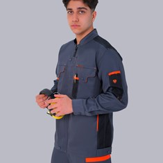 کاپشن-شلوار-مهندسی-صادراتی-سهند-طوسی-با-خرج-کار-مشکی-و-نارنجی