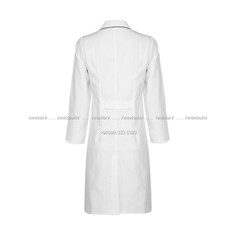 مانتو-پزشکی-زنانه-مدل-افسون-با-پارچه-کجراه-کد-32700؛-ترکیبی-از-زیبایی،-استحکام-و-راحتی-برای-بانوان-کادر-درمان