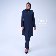 مانتو-شلوار-اداری-دکمه-برنزی