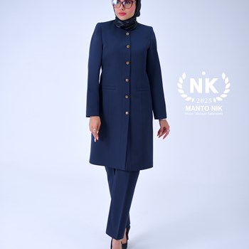 مانتو-شلوار-اداری-دکمه-برنزی