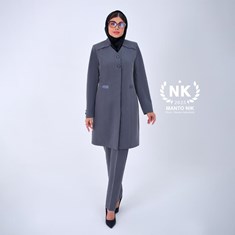 مانتو-شلوار-اداری-جیب-ساتن