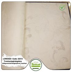 کاغذدیواری-طرح-گل-پیچکی-سفید-آلبوم-لورنزو-کد-22212