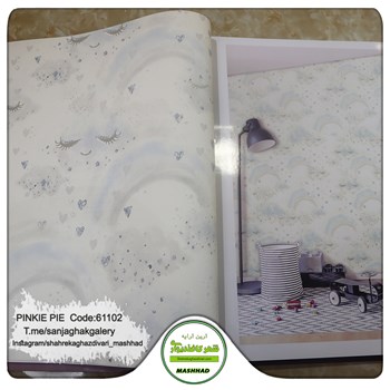 کاغذدیواری-کودک-خاص-آلبوم-پینکی-پای-کد-61102