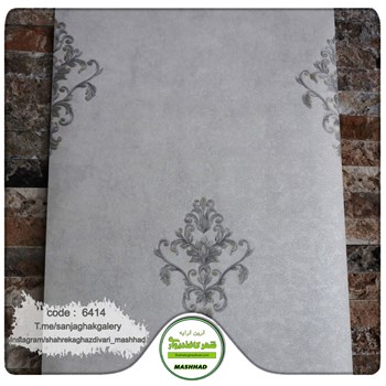 کاغذ-دیواری-حراجی-داماسک-طرح-دار-کد-6414