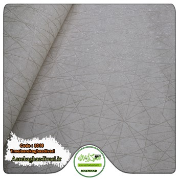 کاغذ-دیواری-ارزان-قیمت-و-حراجی-طرح-هندسی-کد-5016-کرم-رنگ