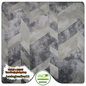 کاغذ-دیواری-البوم-تود-82237-طرح-هندسی-رنگ-طوسی-کرم