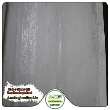 کاغذ-دیواری-البوم-کلاور-Clover-کد-402-طرح-ستونی-و-رنگ-طوسی