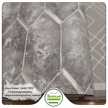 کاغذدیواری-طرح-مدرن-جدید-آلبوم-السا-و-ادوارد-کد-1202