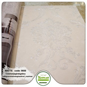 کاغذدیواری-داماسک-محو-آلبوم-مات-کد-9850