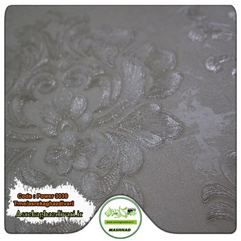 کاغذ-دیواری-آلبوم-پاور-Power-کد-3039-طرح-داماسک-سفید-طوسی-قیمت-زیر-200-هزار-تومان