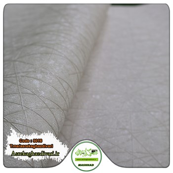 کاغذ-دیواری-ارزان-قیمت-و-حراجی-طرح-هندسی-کد-5016-کرم-رنگ