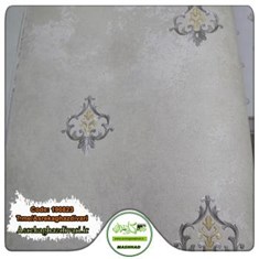 کاغذ-دیواری-ارزان-قیمت-طرح-داماسک-رنگ-کرم-کد-190823انبار-مشهد