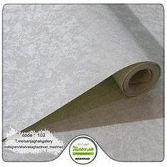کاغذ-دیواری-پتینه-براق-آبی-فیروزه-ای-کد-102