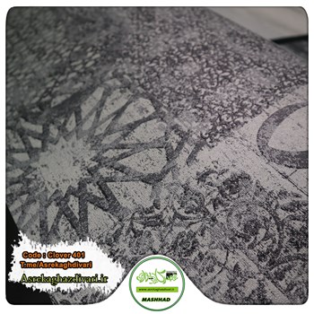 کاغذ-دیواری-البوم-کلاور-Clover-کد-401-طرح-هندسی-و-هنری-رنگ-طوسی