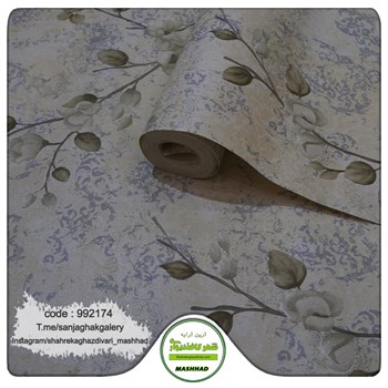 کاغذ-دیواری-اتاق-کودک-طرح-برگ-کد-992174