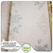 کاغذدیواری-طرح-گل-شاخه-ای-آبی-آلبوم-لئوپارد-کد-1031