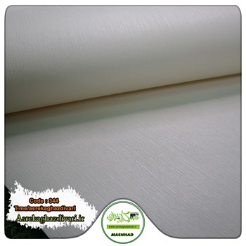 کاغذ-دیواری-طرح-پتینه-رنگ-سفید-شیری-حراجی-ارزان-قیمت-کد-344