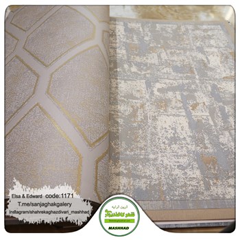 کاغذدیواری-طرح-مدرن-جدید-آلبوم-السا-و-ادوارد-کد-1171