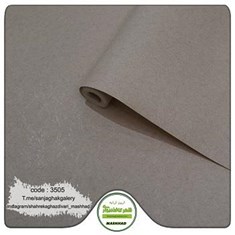 کاغذ-دیواری-پتینه-حراجی-کرم-رنگ-کد-3505