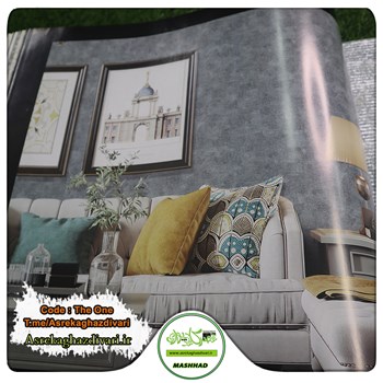 کاغذ-دیواری-آلبوم-وان-The-one-طرح-پتینه-رنگ-طوسی-مشکی-کد-10223