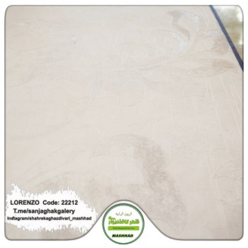 کاغذدیواری-طرح-گل-پیچکی-سفید-آلبوم-لورنزو-کد-22212