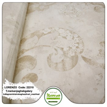 کاغذدیواری-طرح-گل-پیچکی-آلبوم-لورنزو-کد-22210