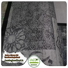 کاغذ-دیواری-البوم-کلاور-Clover-کد-401-طرح-هندسی-و-هنری-رنگ-طوسی