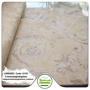 کاغذدیواری-طرح-گل-پیچکی-آلبوم-لورنزو-کد-21191