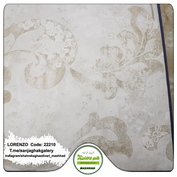 کاغذدیواری-طرح-گل-پیچکی-آلبوم-لورنزو-کد-22210