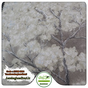 کاغذ-دیواری-آلبوم-اتم-ATOM-کد-6004-طرح-اتاق-خوابی-طوسی-رنگ-موجود-مشهد
