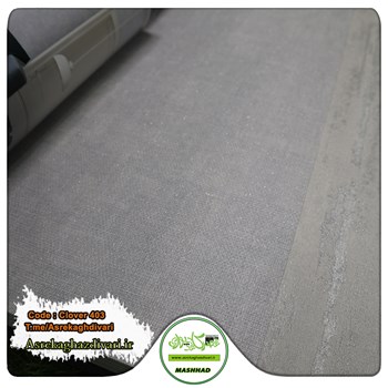 کاغذ-دیواری-البوم-کلاور-Clover-کد-403-طرح-بافت-دار-و-رنگ-طوسی