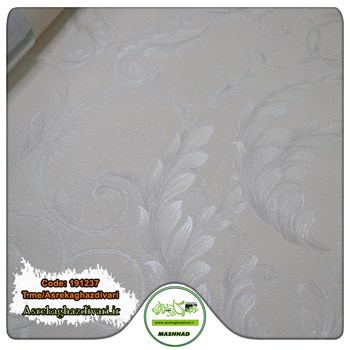 کاغذ-دیواری-ارزان-قیمت-طرح-داماسک-رنگ-کرم-کد-191237-انبار-مشهد