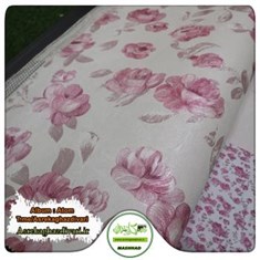 کاغذ-دیواری-آلبوم-اتم-Atom-طرح-اتاق-خوابی-برگ-دار-رنگ-سفید-صورتیکد-6055