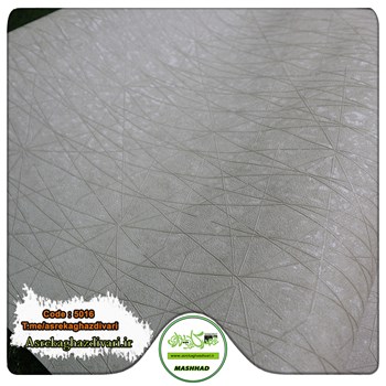 کاغذ-دیواری-ارزان-قیمت-و-حراجی-طرح-هندسی-کد-5016-کرم-رنگ