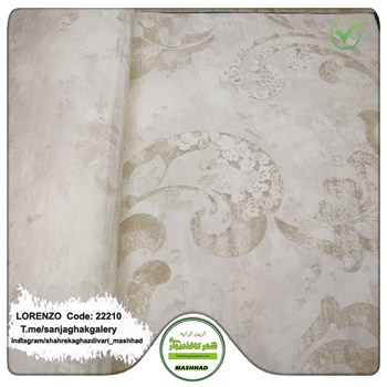 کاغذدیواری-طرح-گل-پیچکی-آلبوم-لورنزو-کد-22210