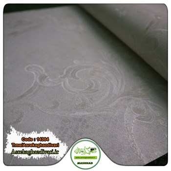 کاغذ-دیواری-حراجی-و-ارزانقیمت-کد-14304-طرح-داماسک-رنگ-کرم-روشن